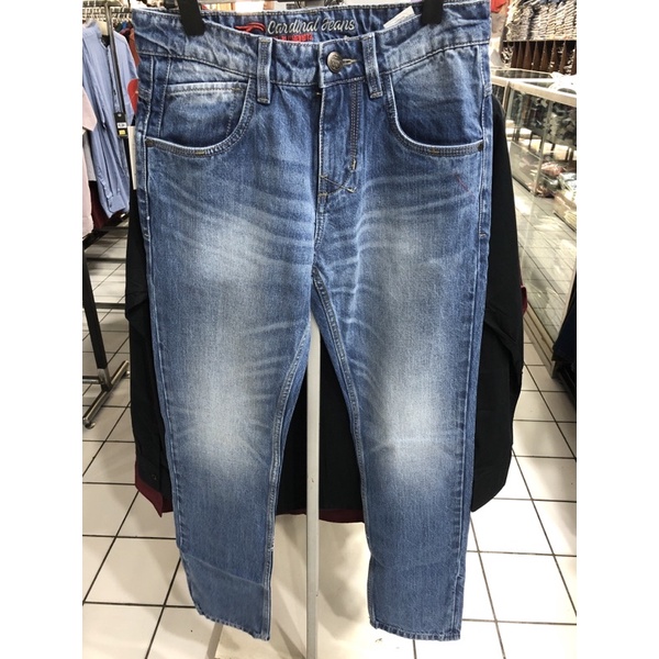 Cardinal Jeans Biru Navy Standar