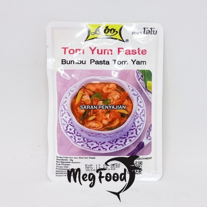 

Lobo Tom Yum / Tom Yam Paste / Bumbu Tomyum Instan - 30 Gram