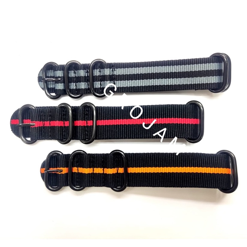 Tali Jam Tangan Nato Motif Nilon - Strap Nato Nylon Watch Strap kanvas strap tali jam tangan NATO strap kanvas strap tali jam tangan zulu