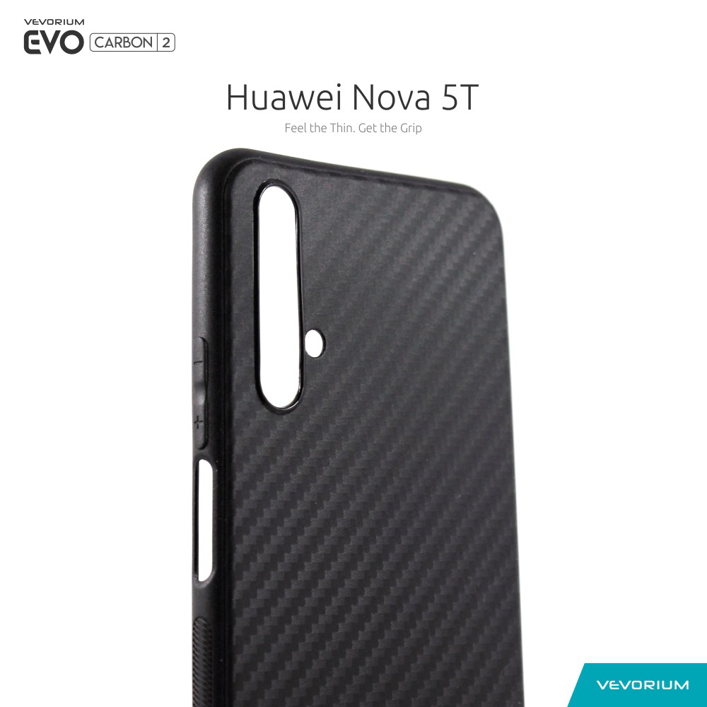 VEVORIUM EVO CARBON Huawei Nova 5T Soft Case Softcase Premium