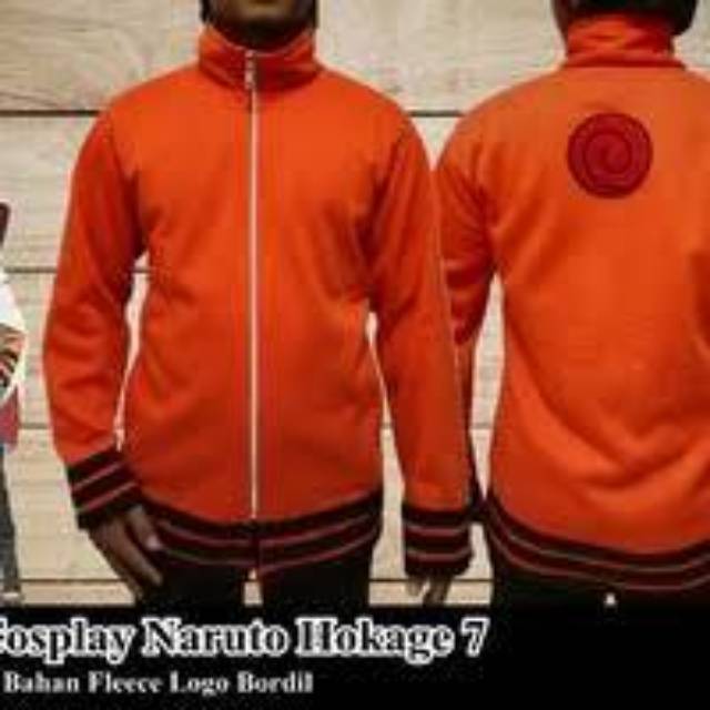 Jaket naruto gaiden hokage 7 cosplay