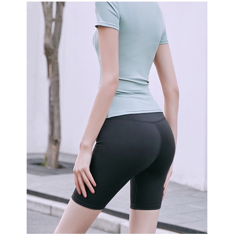 Biker Short Premium Import Celana Legging Pendek Olahraga Gym Activewear