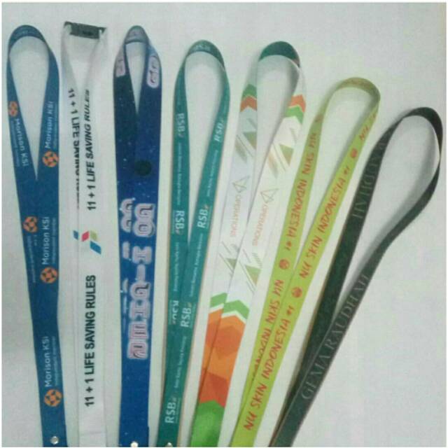 

Tali ID card lebar 2 cm