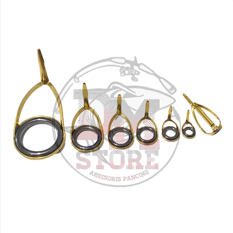 Ring guide k series frame gold - ring guide spining galatama