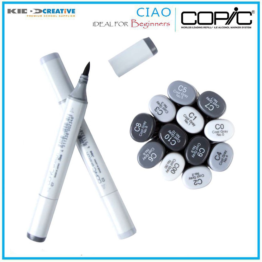 

COPIC INDIVIDUAL MARKER COOL GRAY ( C )