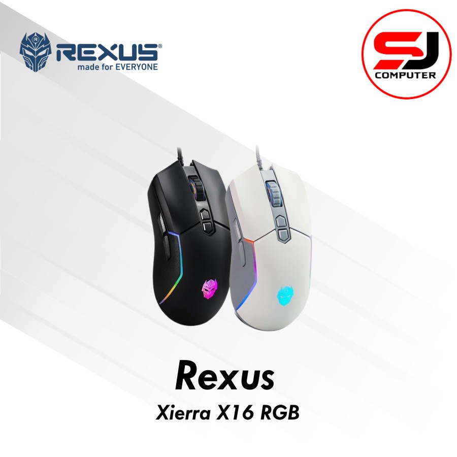 Mouse Gaming Rexus Xierra X16 RGB Gaming Mouse