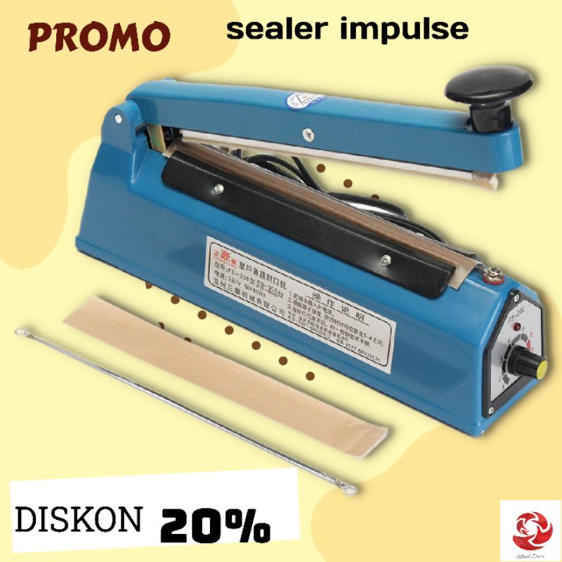 Alat Press Plastik Impulse Sealer 20CM Alat Perekat Plastikj