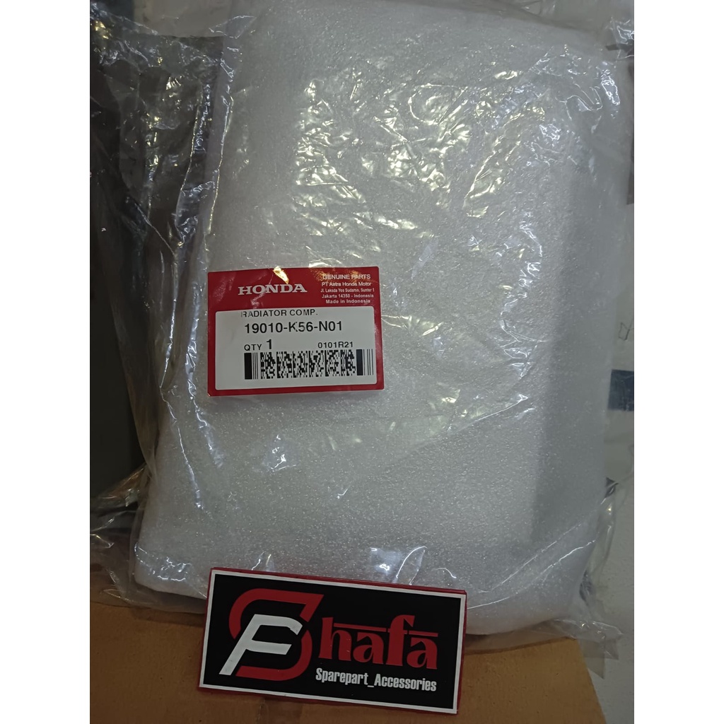 19010K56N01 Radiator Comp – Sonic 150R & Supra GTR 150 19010-K56-N01 Radiator