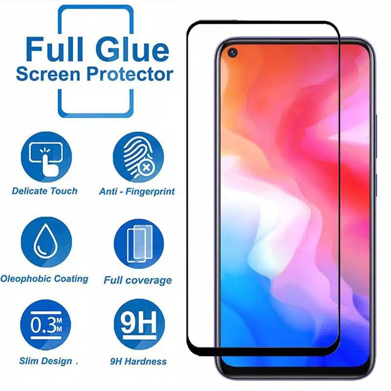 Tempered Glass Full Xiaomi Poco M2 Pro M3 Pro C3 X3 X3 Pro X2 Pro Poco  F2 Pro F3 Pro Mi 8 Lite Tg