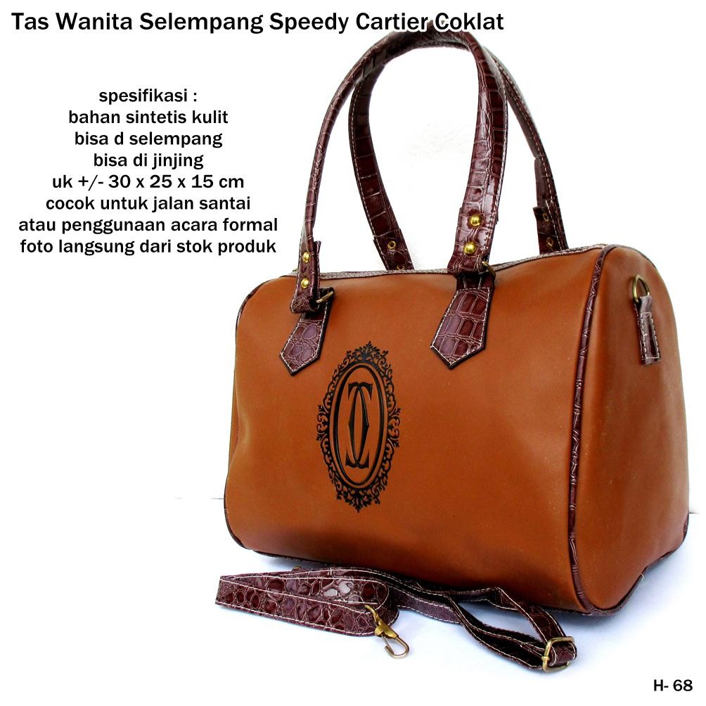 tas wanita selempang speddy ctr coklat