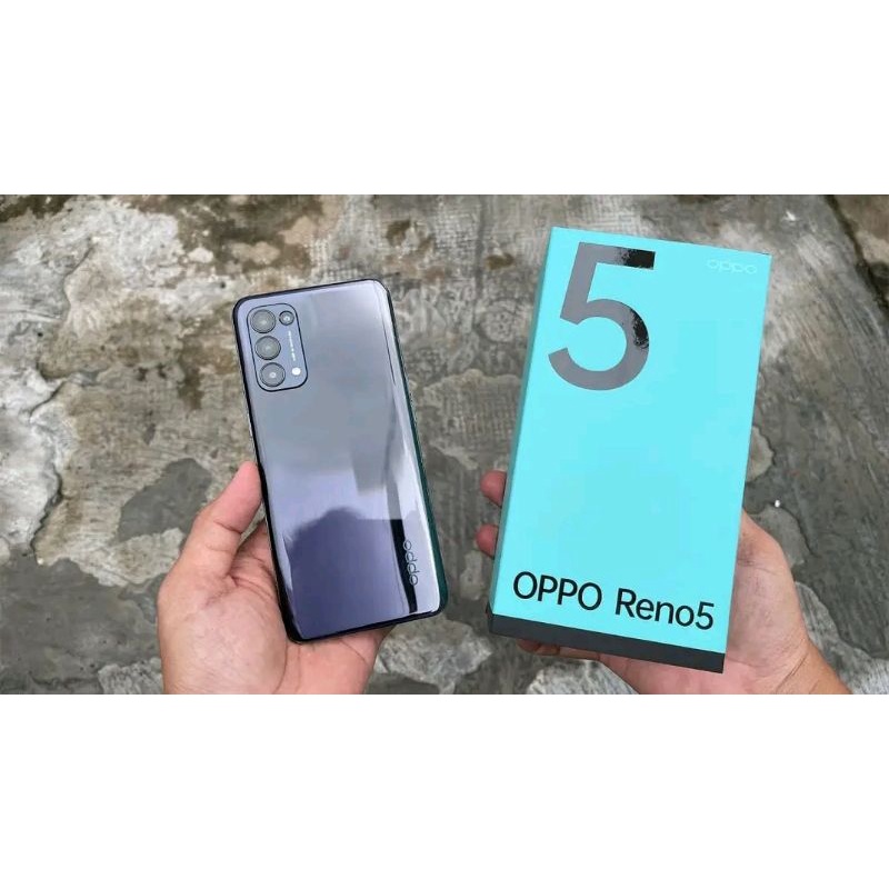 OPPO RENO 5 RAM 8/128 SECOND LIKE NEW UNIT ONLY