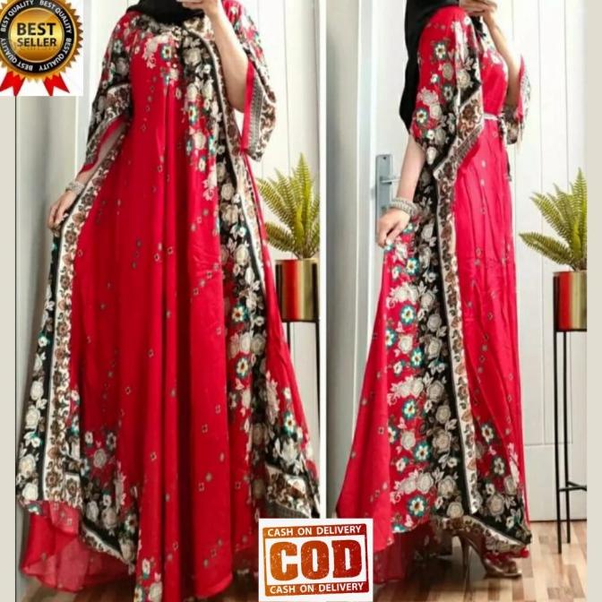 Gamis Luna Maya Dress Rayon Jumbo Mayung Terbaru