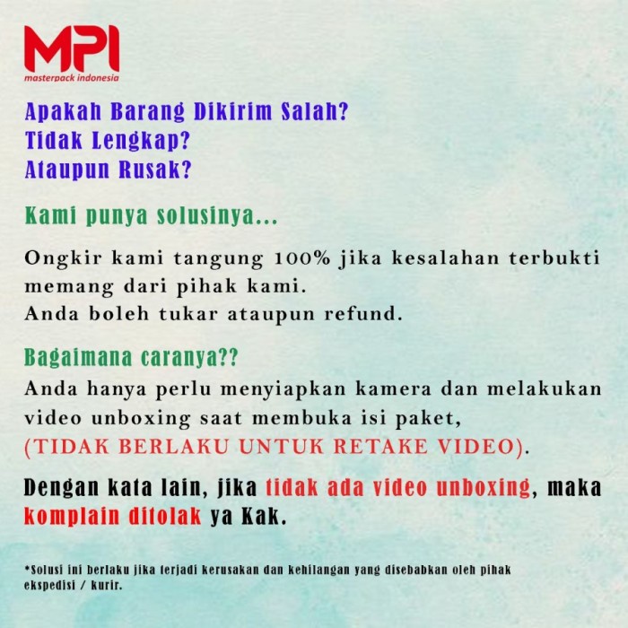 

Produk Unggulan Lakban Fragile Merah Jangan Di Banting 100 Meter Master Pack Indonesia Hemat