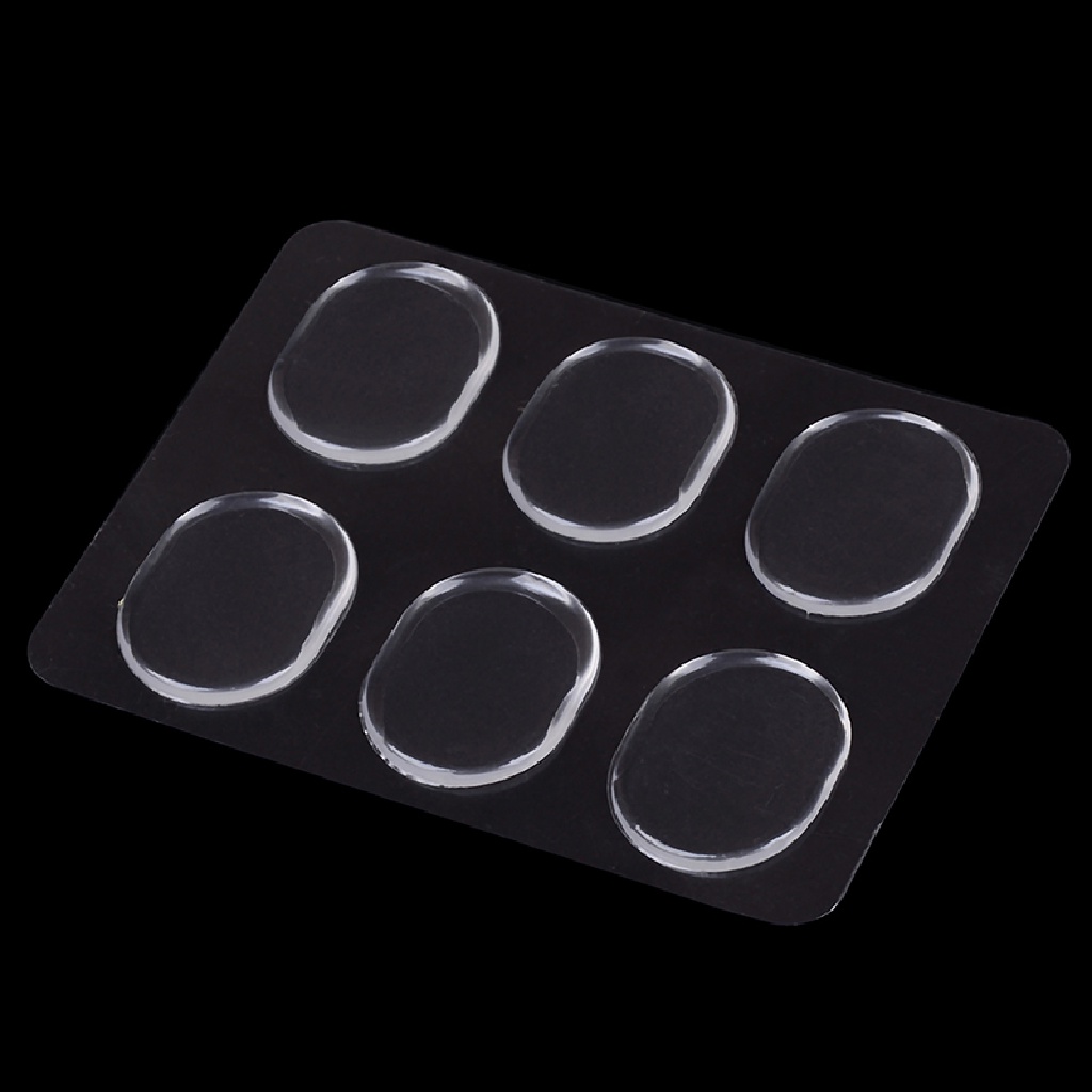 NewBaby 6 Pcs Drum mute pad silicon gel muffler percussion instrument silencer practice ID