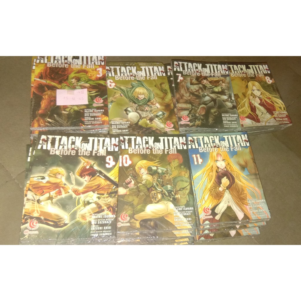 Komik Attack On Titan BEFORE THE FALL (AOT) SEGEL