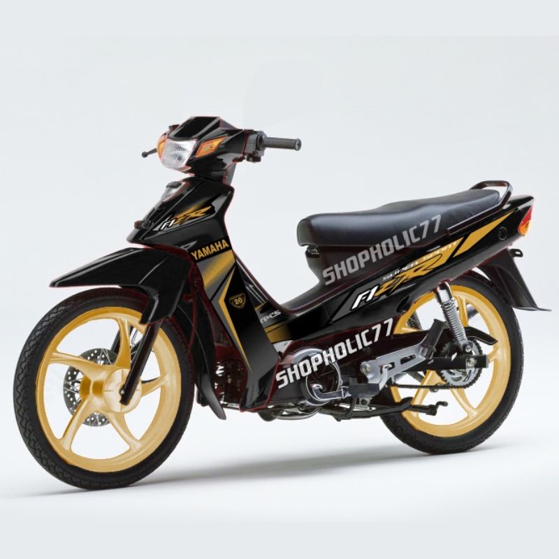 striping variasi fizr hitam gold / striping variasi fiz r / striping variasi f1zr hitam gold / strip