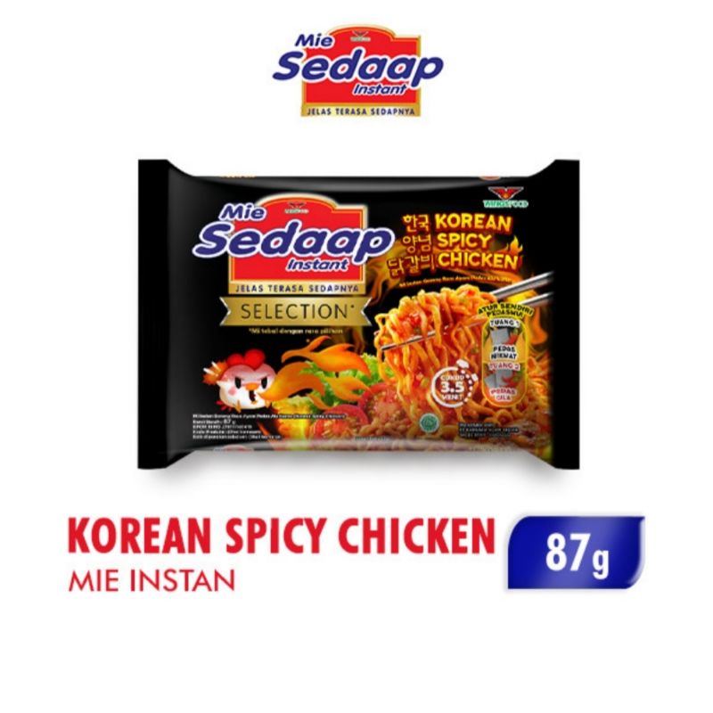 

Mie Sedap Korean Spicy Chicken