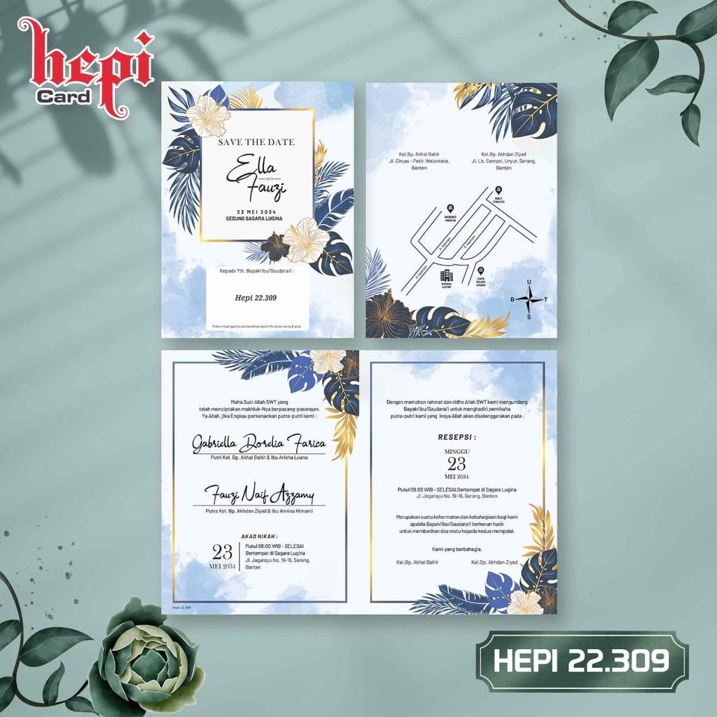 Blangko Undangan HEPI 309