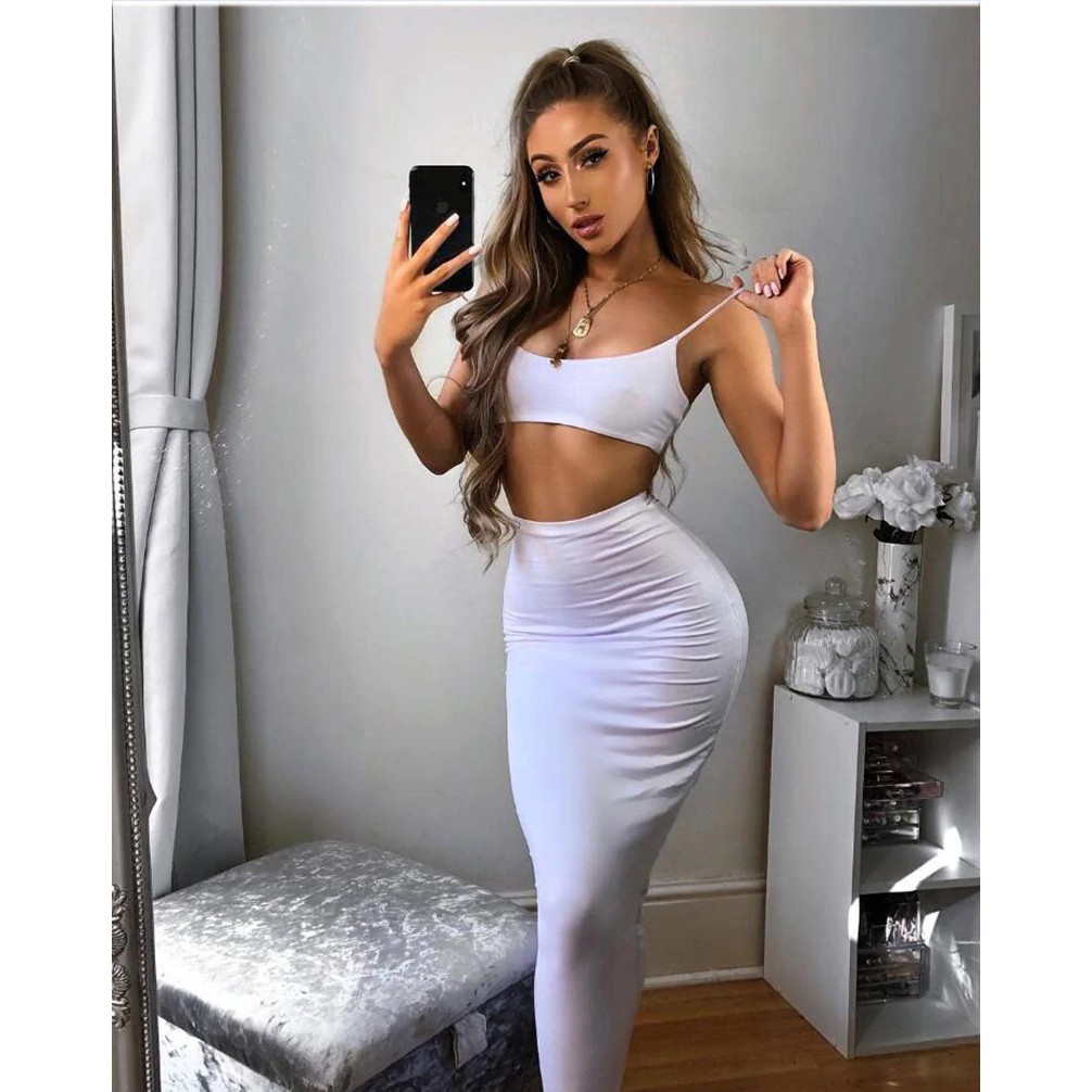 2 piece set skirt and top