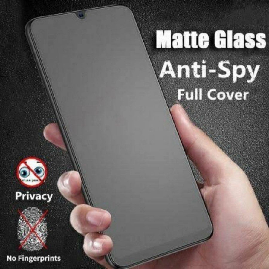 Anti Gores Anti Spy Full Cover Matte iPhone 6G/S 6+ 7 7+ 8 8+ X XR XSMAX 11 12 13 MINI PRO PROMAX