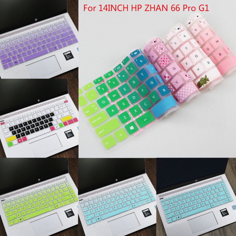 14 Inch HP Zhan 66 Pro G1 446 G3s Cover Pelindung Keyboard Bahan Silikon Lembut Ultra Tipis