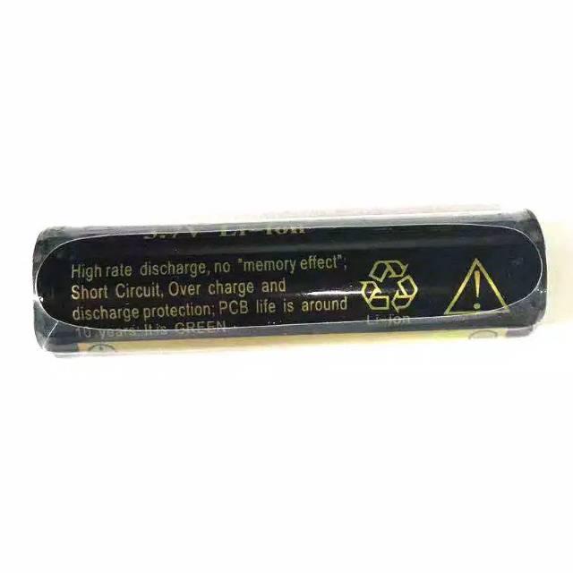 Baterai UltraFire Baterai Li-ion 18650 6000mAh 3.7V Button Top flat