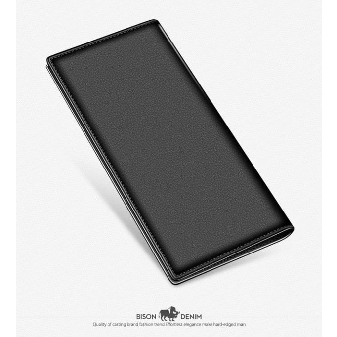 Dompet Panjang Pria Bison Denim Original Long Purse Slim (BISON-L999)