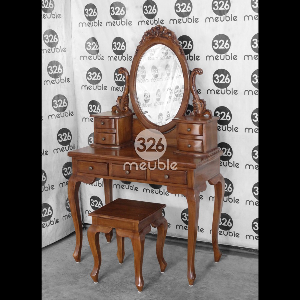 Meja Rias Kartini, Tolet Kartini, Meja Rias Jati, Tolet Jati