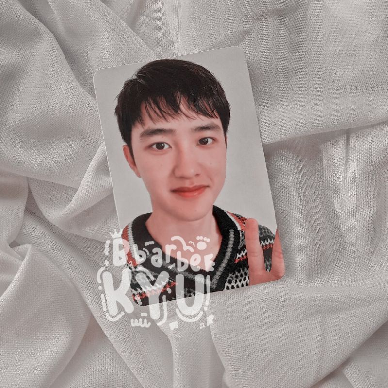 PHOTOCARD PC SELCA DIGIPACK EMPHATY KYUNGSOO D.O GREY VERSION B