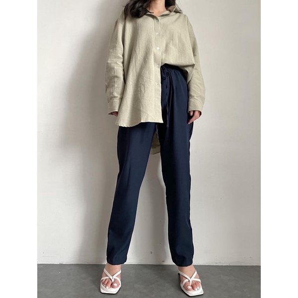 JULIA PANT / CELANA KULOT BAHAN OCLO OFFICIAL PANJANG WANITA