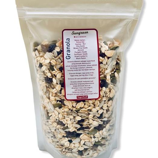 

Granola No Sugar 1Kg Superfood Sarapan Diet Sehat Kaya Fiber