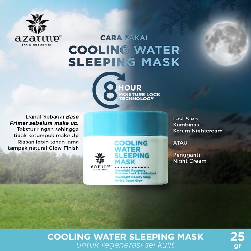 AZARINE Hydrashoothe SUNSCREEN Gel SPF 45++ 50ml | Cooling Water Sleeping Mask