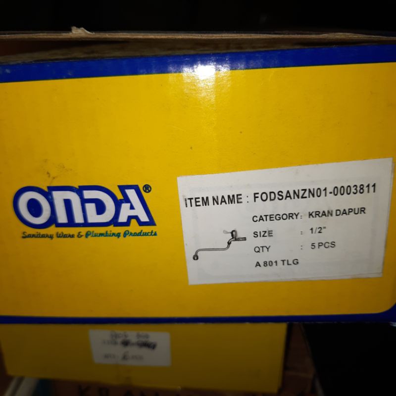 Kran Keran Dapur Sink Cuci Piring Onda