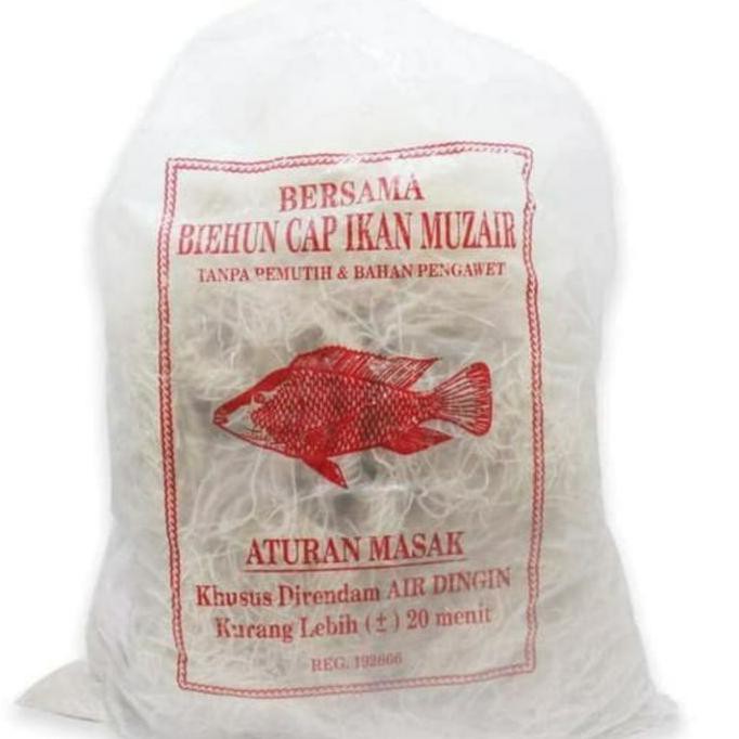 

Terlaris# Bihun Medan Cap Ikan Mujair 1Bal 4Kg-Gojek/Grab
