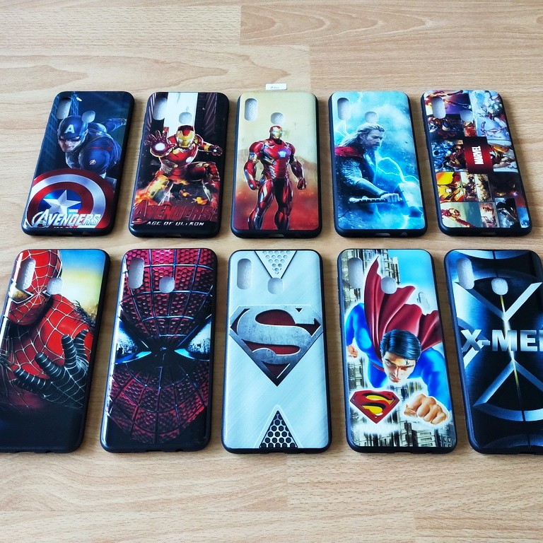Case Samsung A205f A205G Fuze Case Gambar Superhero Marvels Samsung Galaxy A20