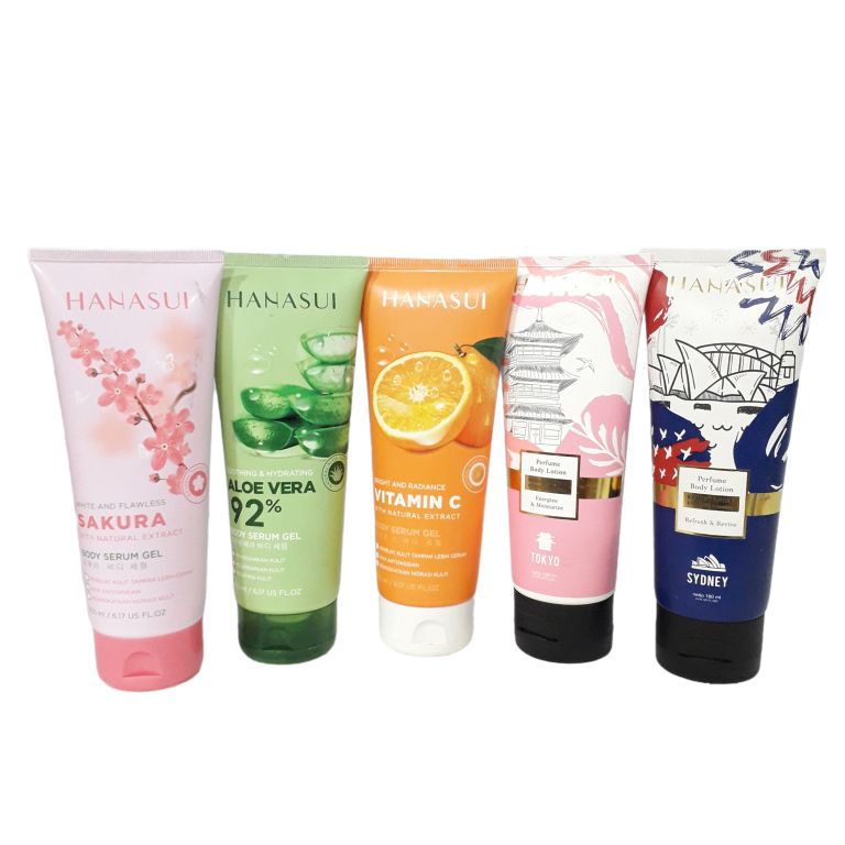 HANASUI BODY LOTION &amp; BODY SERUM/centraltrenggalek