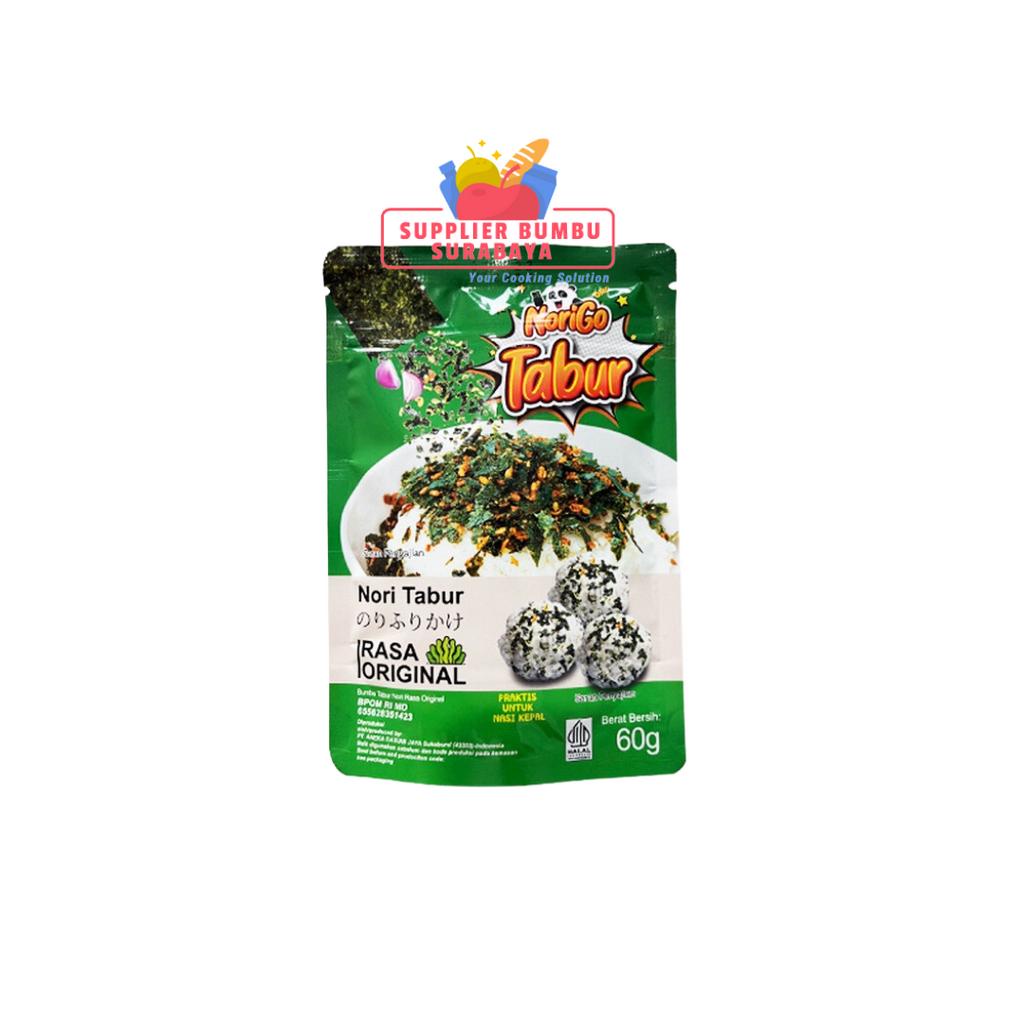 Java Super Food Nori Tabur Rumput Laut Panggang 60g Original Pedas Sapi BBQ Seafood