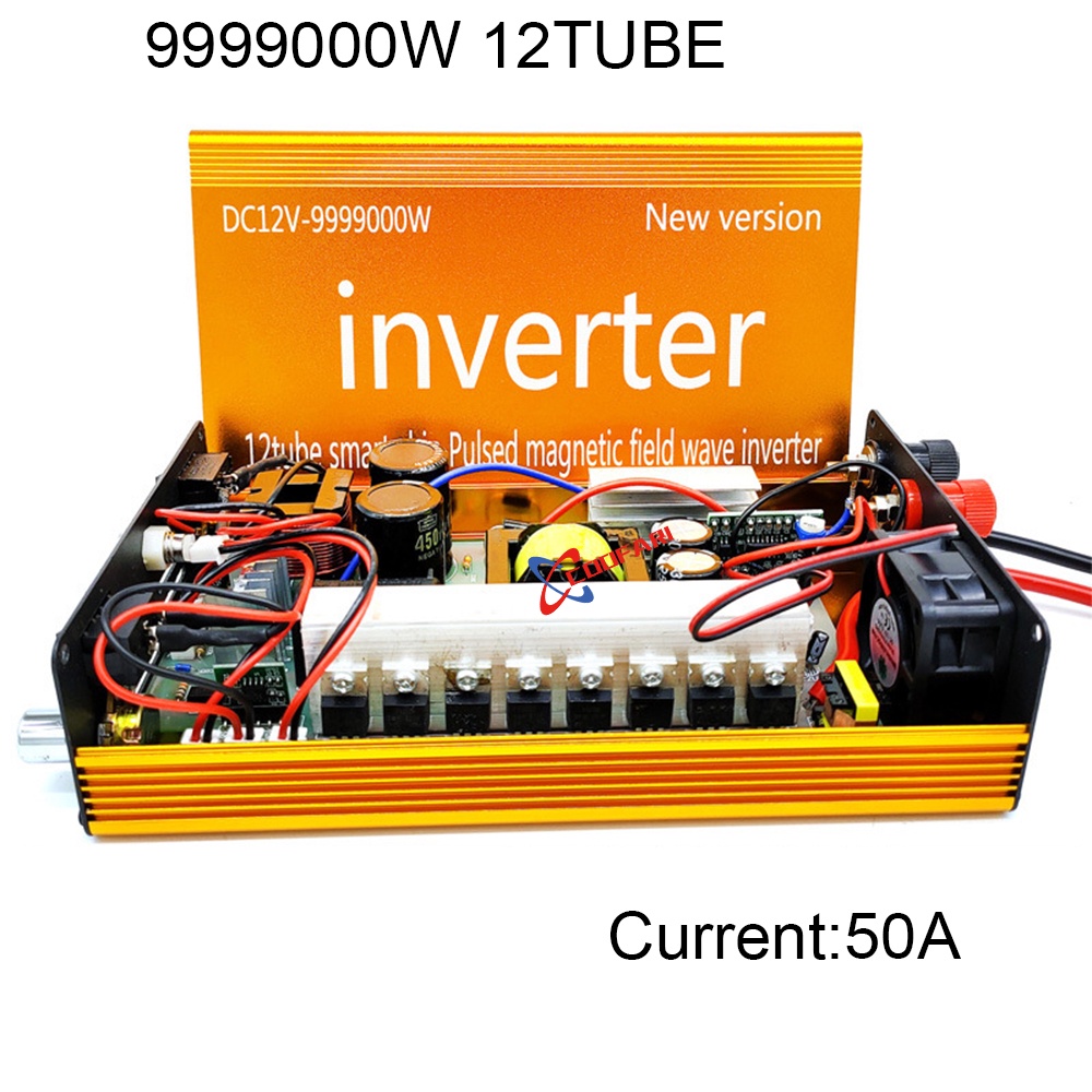 Inverter Ultrasonik 9999000W 12V Daya Tingi, Mesin Penyetrum Penangkap Ikan Elektronik Daya Tinggi