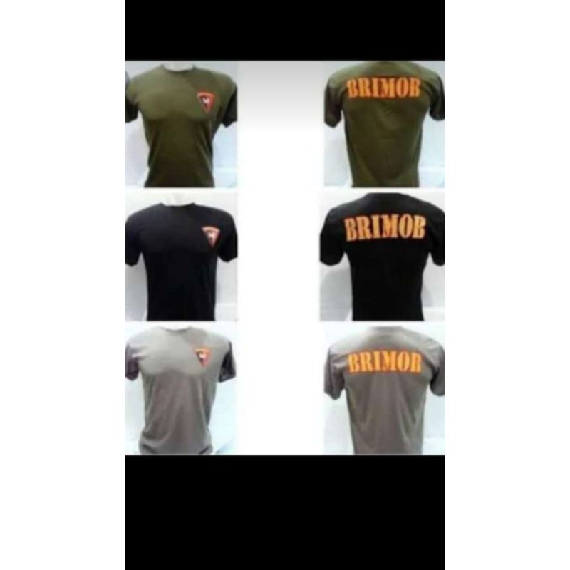 KAOS PENDEK BRIMOB