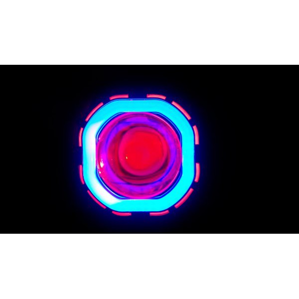 Lampu Motor Led Projie Double AE + DE -LED Projie Model Kotak