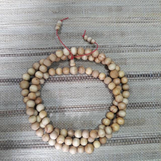 Tasbih kayu cendana ntt budha 108 cendana kupang 8 mm