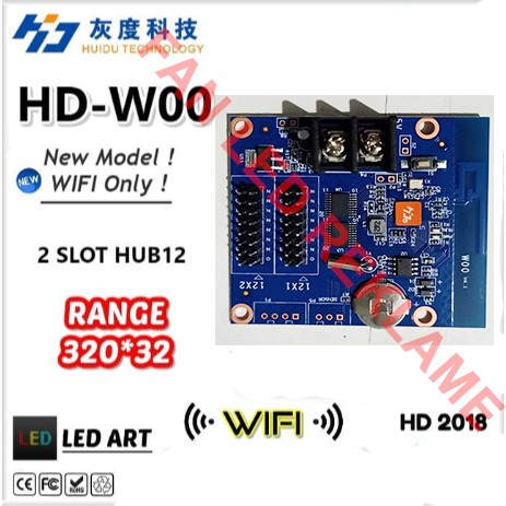 Kontroler WIFI HD-W00 RUNNING TEXT 2baris