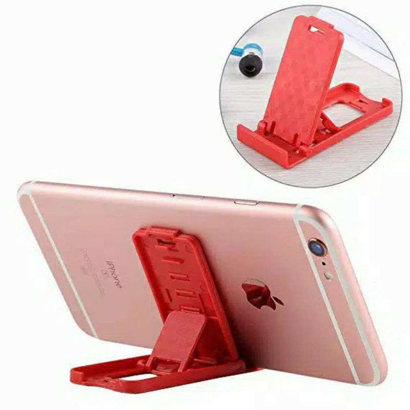 [BS88] Holder HP Lipat Super Mini Holder HP Plastik Kecil Holder HP Saku Portable Holder HP Murah