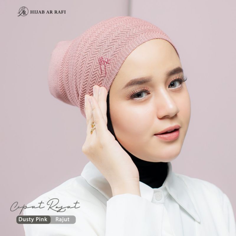 Ciput Rajut Hijab Ar Rafi / Daleman kerudung nyaman / hijab cantik