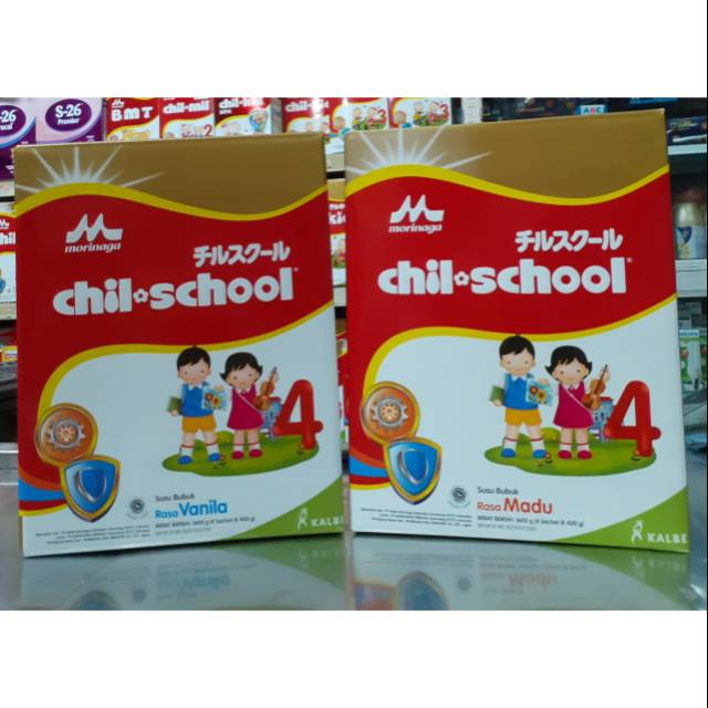 

Chil-school 4 Vanila | Madu 1600 g ( 4sachet@400g )