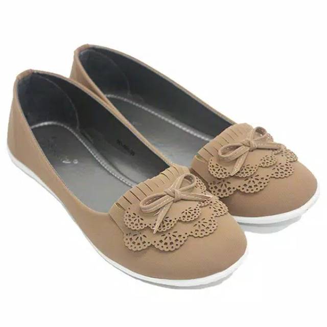Dr.Kevin women flat shoes Slip on- Mocca