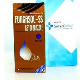 Fungasol SS 2% 80ml - Shampoo Anti ketombe - Scalp Solution