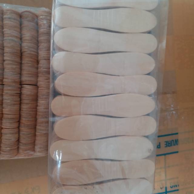 1 pack Sendok es krim /sendok kayu