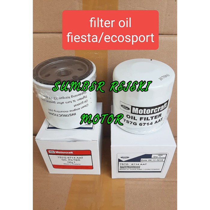 filter oli ford fiesta sarigan oli/oil filter ford fiesta original