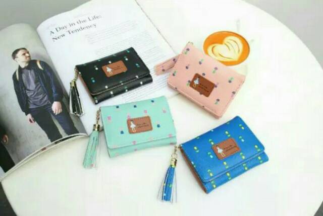 Dompet wanita/dompet mini imut elegant/praktis/modis/kado